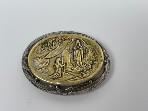 Ancienne boîte pilule en - boîte, à