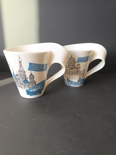 Tasses villeroy boch villes - tasses, "villes