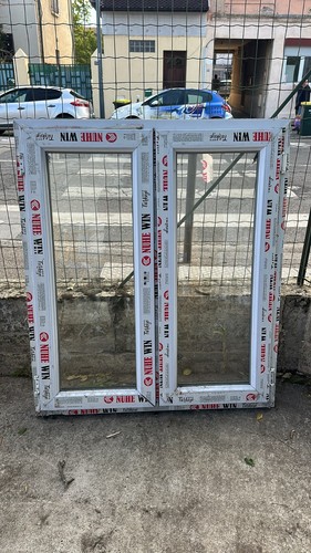 Fenêtre pvc blanc deux