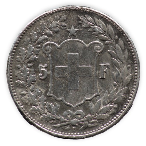 Francs 1890 suisse - 5, /