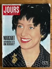 JOURS DE FRANCE #337 Avril 1961 - MARGARET - PAOLA ALBERT Mode HAUTE COUTURE Pub