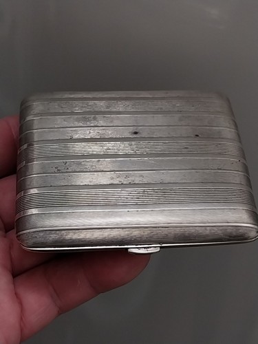 Etui cigarettes argent - a,