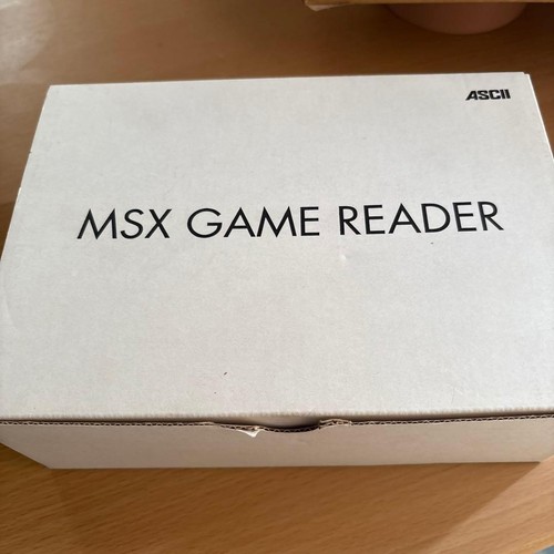 Msx game reader ascii - game,