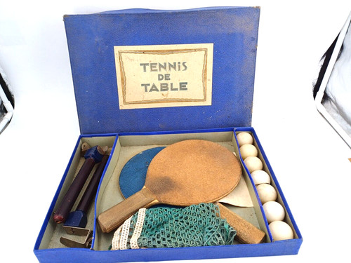 Ancien jeu tennis table - de,