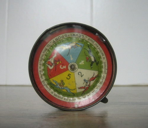 Ancien jeu roulette course - jeu, de