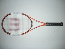 WILSON nCODE nTOUR 95 TENNIS RACQUET 4 1/4 (NEW STRINGS)