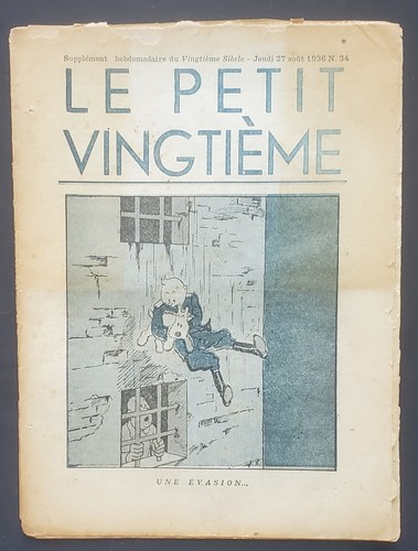 Tintin petit vingtième 1936 - tintin,