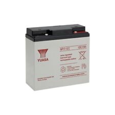 Batterie bateau amorceur plomb étanche YUASA NP17-12 12V 17AH 181X76X167