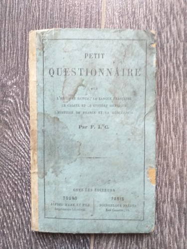 Petit questionnaire sur - petit,