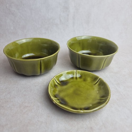 Lot ramequin gien - ramequin, olive