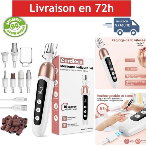 Ponceuse ongles électrique - ponceuse,