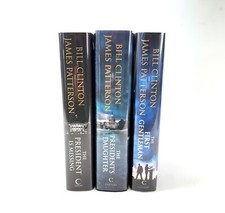 Bill Clinton Et James Patterson; 3 X Double Signé 1st Eds ; 'President' Séries