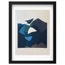 BERTRAND DORNY 1931-2015, original aquatint and chisel engraving 1976