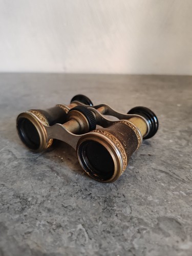 Paire jumelles anciennes - paire,