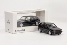 1:43 VW Golf II GTI G60 VOLKSWAGEN Noir Jet Car Norev Diecast 840063