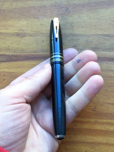 Ancien stylo plume globe or - ancien,