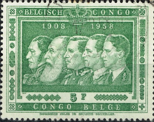 Congo belge serie rois - serie,