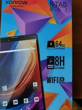 Tablette Konrow K-TAB 801 Wi-Fi 64 Go 8 pouces Noir