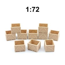 Lot 10 Palox caisses de transport, 1/72 décor industriel hangar camion entrepôt
