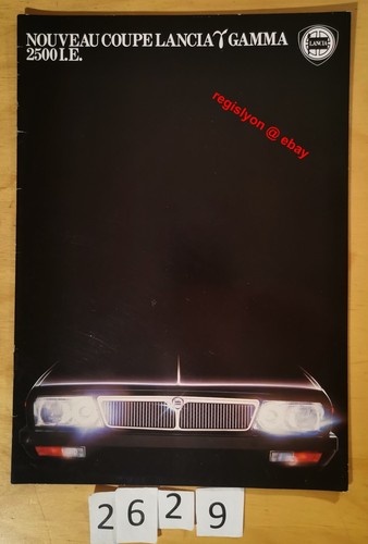 Lancia gamma coupe 2500 - coupe,