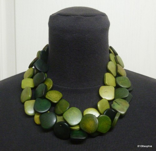 Collier fantaisie rangs de - fantaisie,