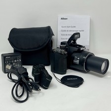 MINT Nikon COOLPIX P500 12.1MP Digital Camera 36x Wide Zoom Full HD - Working
