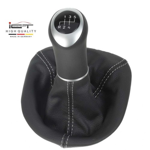 Ict pommeau levier cuir - de,