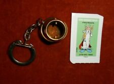 Cute Brass Cauldron with Magic Potion Handle Keychain Idem Panoramix