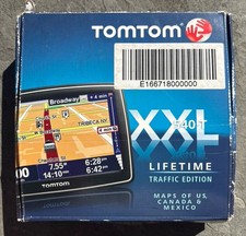 TomTom XXL 540-T with Preloaded Maps of US, Canada and Mexico 5” Touchscreen