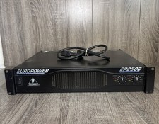 Behringer Europower EP2500 2-Channel Power Amplifier TESTED WORKS