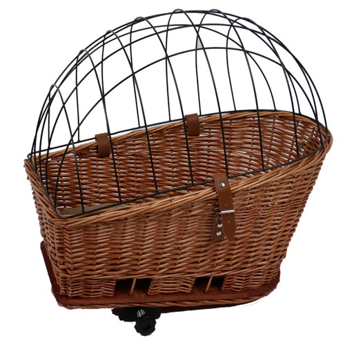 Duvo panier vélo en osier - panier, de