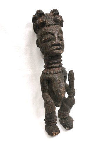 Ancienne statue africaine - ancienne,