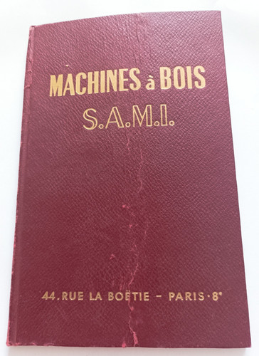 Ancien catalogue machine - catalogue, a