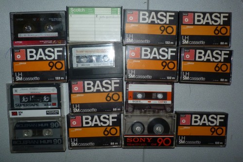 Lot k7 audio cassette - lot,