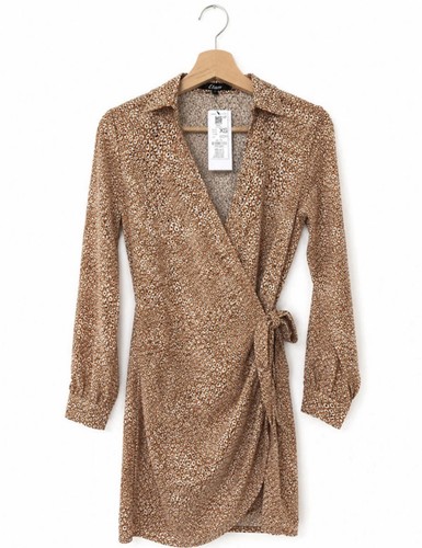 Etam robe portefeuille mini - robe, xs