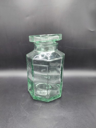 Ancien pot verre épais - en,