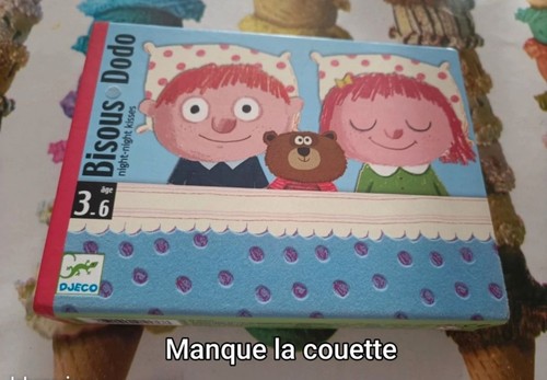 Djeco bisous dodo jeu - djeco,