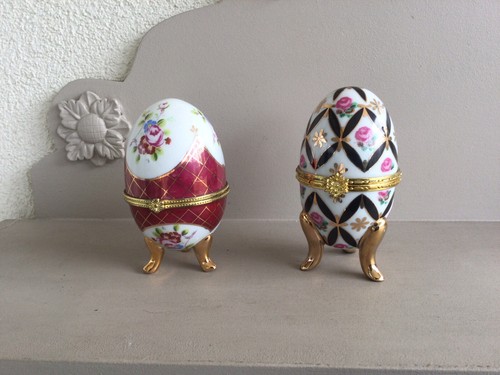Oeufs porcelaine boîte - 2,