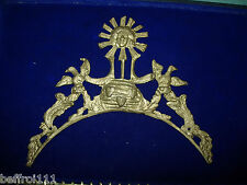 Fronton soleil & COEUR pendule horloge comtoise uhren uhr  Morbier coq