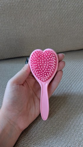 Brosse cheveux barbie cœur - barbie,