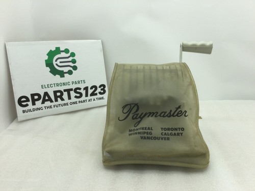 Vintage paymaster check writer - vintage,