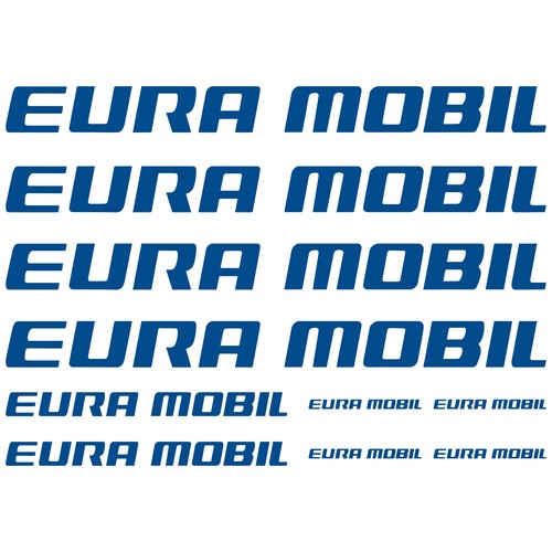 Eura mobil autocollant - mobil,