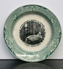 Antique J.B. Cappellemans Joseph's Second Dream Transferware Plate 