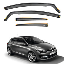 ISPEED Wind Deflectors for Renault Megane MK3 2008-2016 5-Door Hatchback 4pc Set