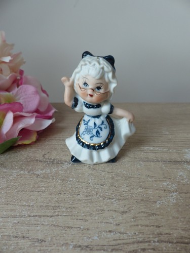 Figurine biscuit bleu et - bleu,