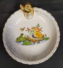 Assiette à bouillie ancienne