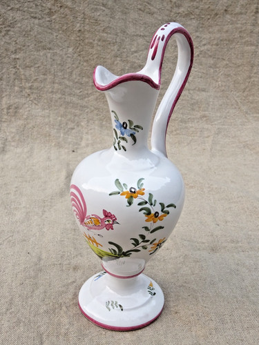 Vase aiguière faïence - vase, en