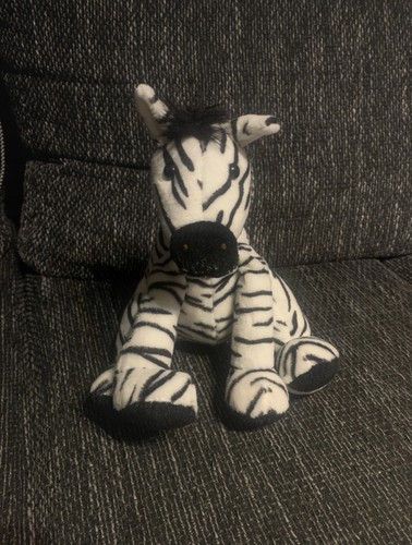Vintage peluche doudou - vintage, zebre