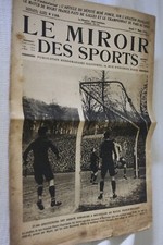  Rare Miroir des Sports 139 )) BELGIQUE V FRANCE 1923