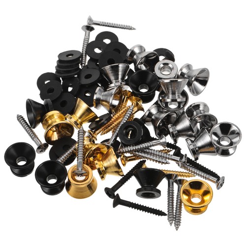 Metal guitar strap locks - strap,